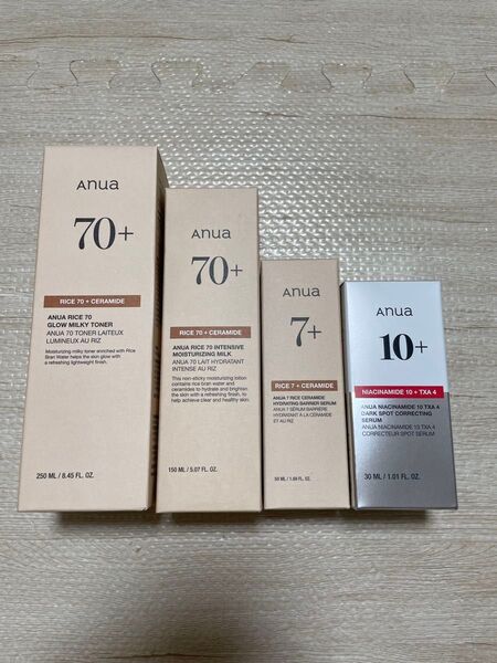 Anua ライスセット ダークスポット 化粧水 乳液 美容液 セラム