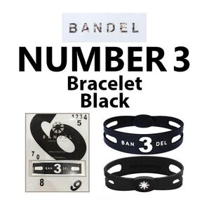 新品 BANDEL No.3 ブレスレット 黒 Mサイズ