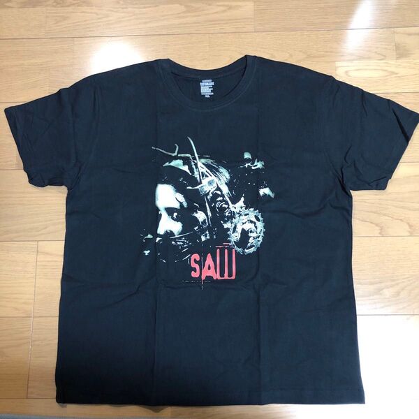 SAW ソウ ムービーTシャツ オマージュ 映画 ホラー ヴィンテージ 2XL movieT