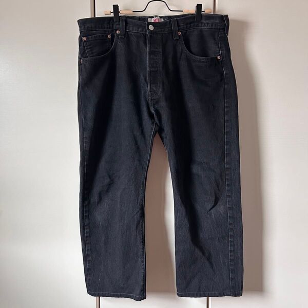 Levi's 501 ブラック W38 L29 古着 ジーンズ ジーパン ブラックデニムパンツ コットン アメリカ古着 メキシコ製