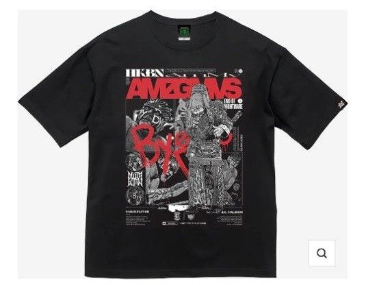 HAKOBUNE SERIES AMAZING MOVES TEE グレート・ムタ Tシャツ NOAH 新日本プロレス プロレス