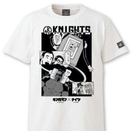 ナイツ キン肉マン ステカセキング コラボ コラボレーション 芸人 Tシャツ コンビクト