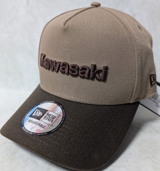 ニューエラ NEW ERA カワサキ Kawasaki コラボ コラボレーション キャップ 帽子 バイク ロゴ