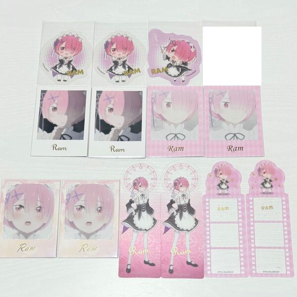 リゼロ Re:ゼロから始める異世界生活 ダイソー フォトカード ラム