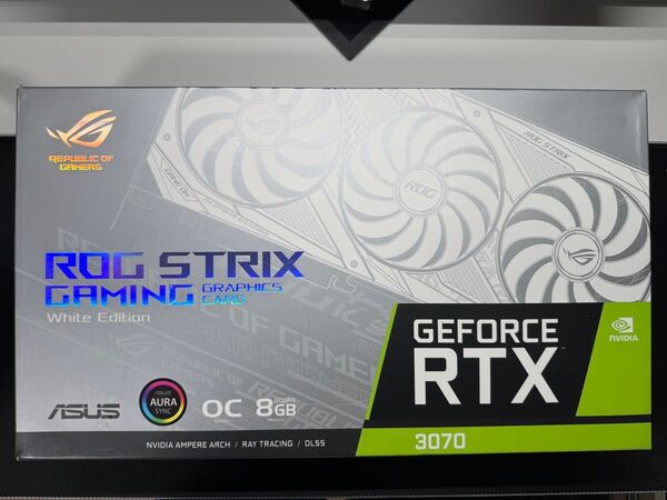 ASUS ROG STRIX GeForce RTX 3070 White Edition OC 8GB