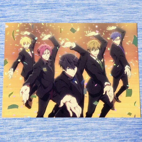 Free! DF -Dive to the Future- エンディング アートボード 七瀬遙 橘真琴 松岡凛 葉月渚 竜ヶ崎怜
