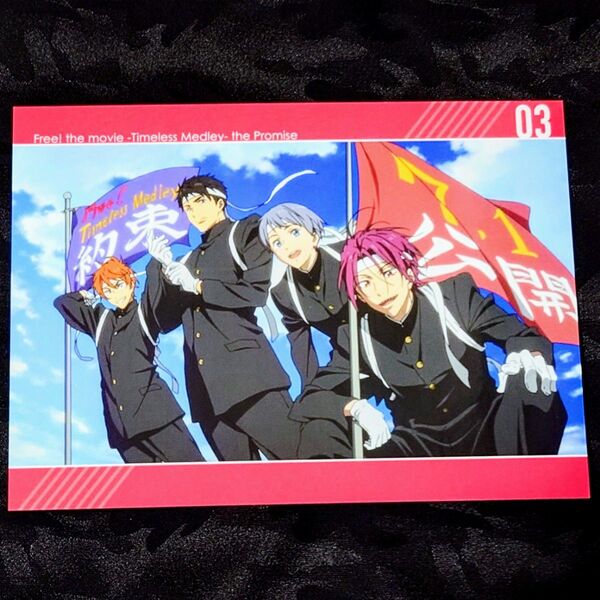 アニメ Free! TM -Timeless Medley- 約束 イラストボード 松岡凛 山崎宗介 七瀬遥 橘真琴 葉月渚