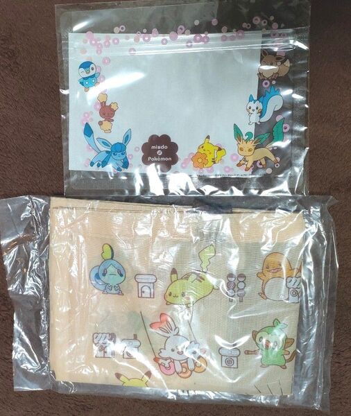 ミスド ポケモンセット エコバッグ&ジッパー 未使用