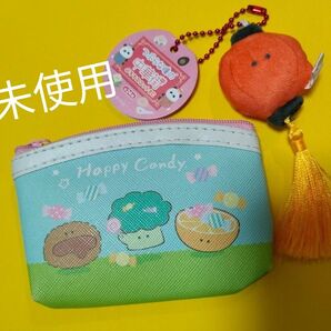 つぶらな瞳 2個セット ミニポーチ&提灯マスコット