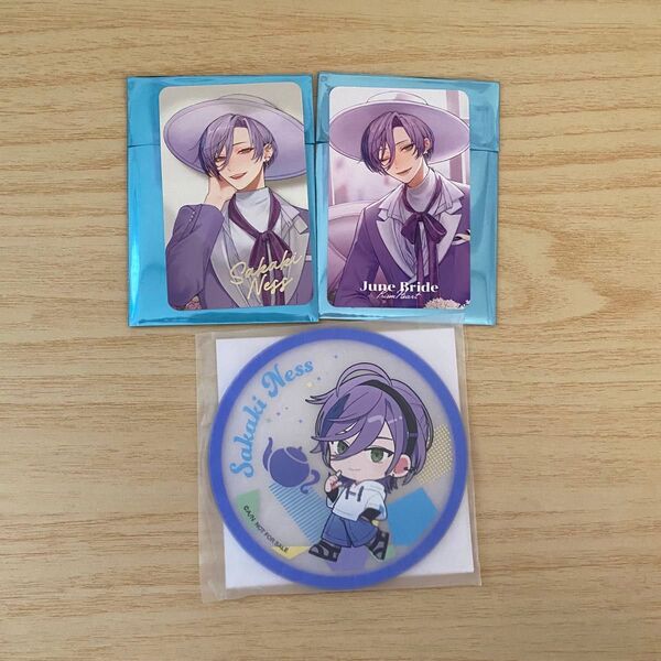 榊ネス Prism Heart June Bride フォト風カードくら寿司 ラバーコースター