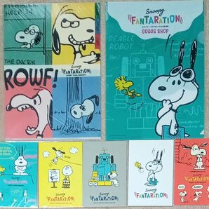 スヌーピー SNOOPY PEANUTS クリアファイル&ポストカードセット ファンタレーション