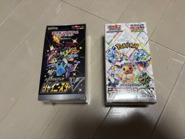 ポケモンカード シャイニースターV テラスタルフェスex 各1Box シュリンク付