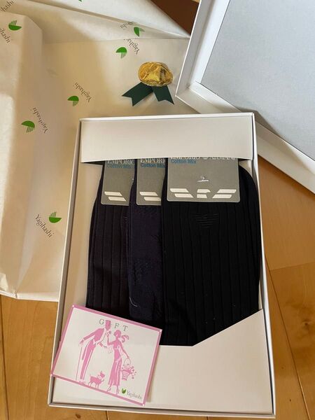 EMPORIO & ARMANI 紳士 靴下 ビジネスソックス ブランドソックス