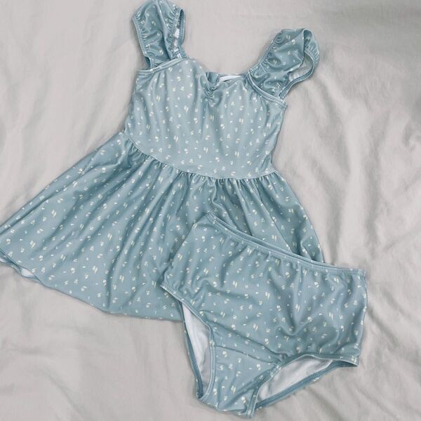 女の子ワンピース水着 女児水着 ワンピース 女の子 キッズ 140サイズ