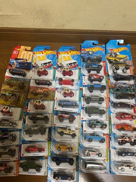 ホットウィール ミニカー45台まとめて。