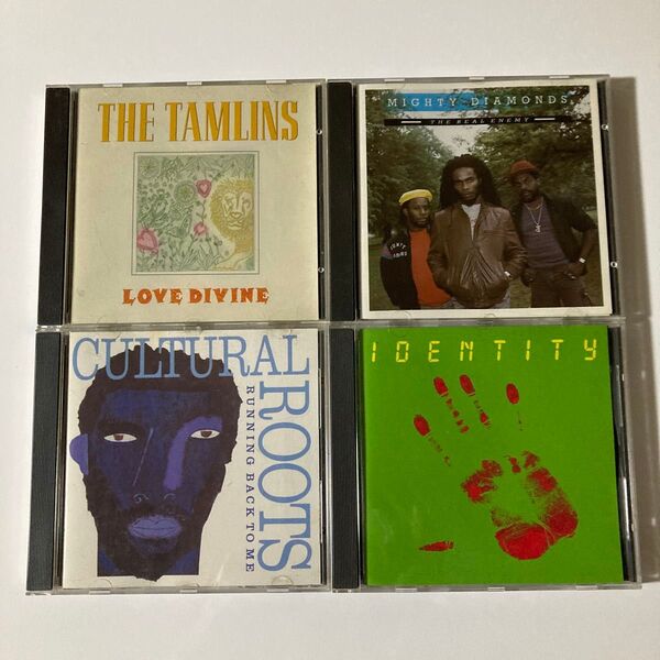 CD 4枚THE TAMLINS / MIGHTY DIAMONDS / CULTURAL ROOTS / IDENTITY