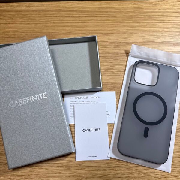 【美品】CASEFINITE スマホケース iPhone16ProMAX THE FROST AIR ULTRA MagSafe
