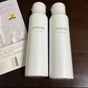 【ラスト出品】SHIRORU クリスタルホイップ 洗顔料 シロル 泡パック