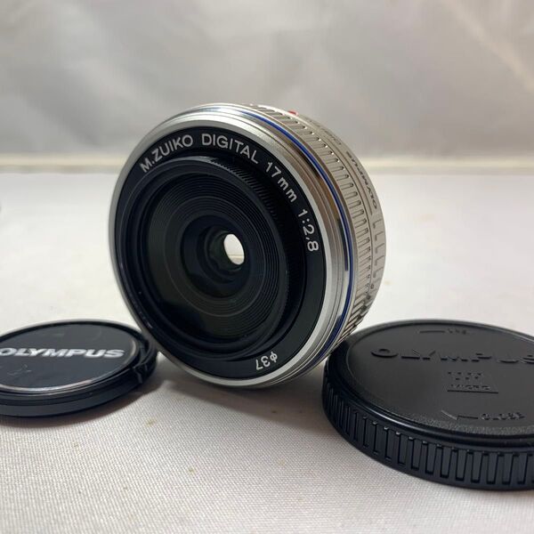 ★実用美品・即日発送★ OLYMPUS オリンパス M.ZUIKO DIGITAL 17mm 1:2.8 パンケーキレンズ