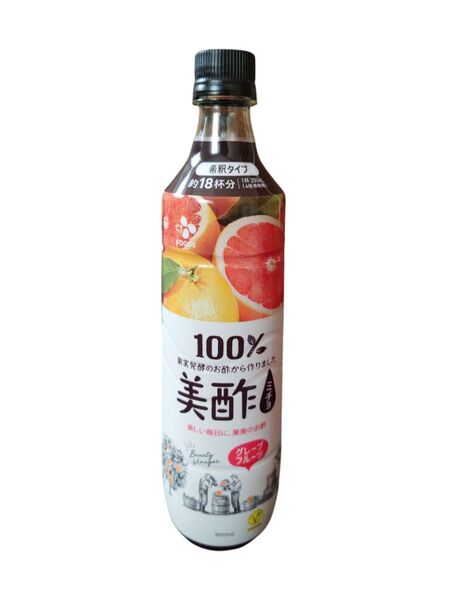 美酢 ミチョ 希釈タイプ グレープフルーツ 飲むお酢 お酢ドリンク