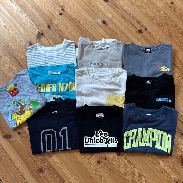子供服 Tシャツ まとめ売り Champion Lee CAMP7 UNIQLOエアリズム 100〜110cm