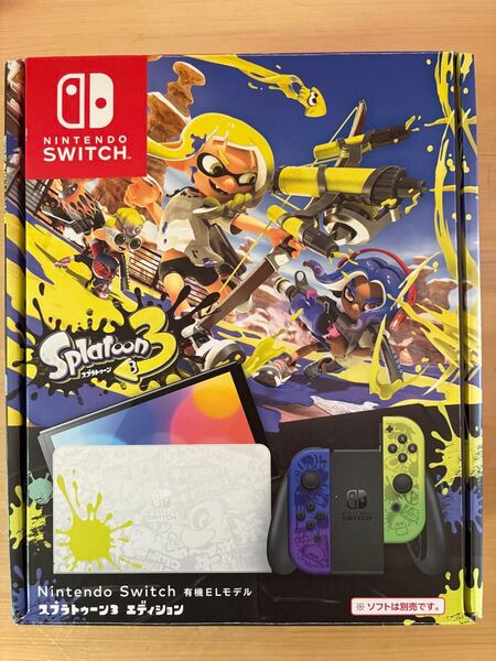 Nintendo Switch 有機ELモデル スプラトゥーン3エディション 本体 任天堂 ニンテンドースイッチ