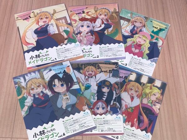 小林さんちのメイドラゴン 1期 Blu-ray ブルーレイ 6巻セット