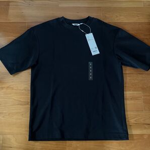 新品未使用 エアリズムコットンオーバーサイズTシャツ/5分袖 ユニクロ 男女兼用