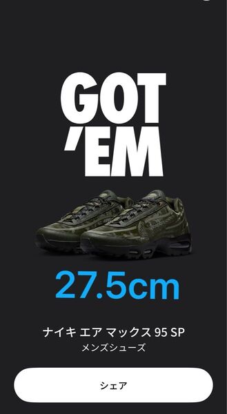 Worksout × Nike Air Max 95 Big Bubble 27.5cm