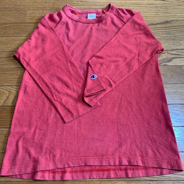 Champion HEAVY WEIGHT JERSEY MADE IN U.S.A お洒落フェード&丈感!