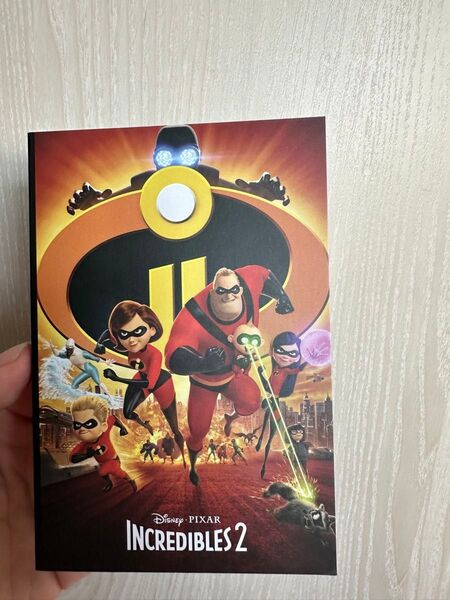 Disney PIXAR INCREDIBLES 2 ポストカードブック
