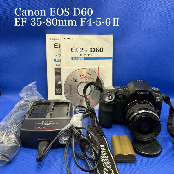Canon EOS D60 EF 35-80mm F4-5.6Ⅱ