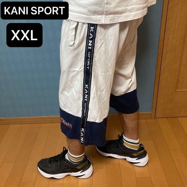 KANI SPORT USA コットンショートパンツ オーバーサイズ B系 古着 カールカナイ