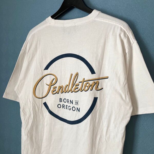 Pendleton Tシャツ ポケットtee ペンドルトン バックプリント 半袖 Tシャツ