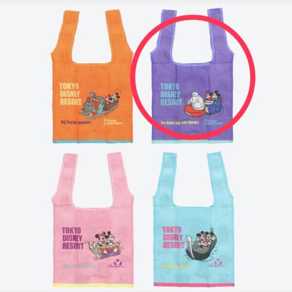 ディズニー カプセルトイ エコバッグ