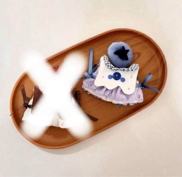 無属性 ぬいぐるみ 10cm ぬい服 ブルーベリー 妖精
