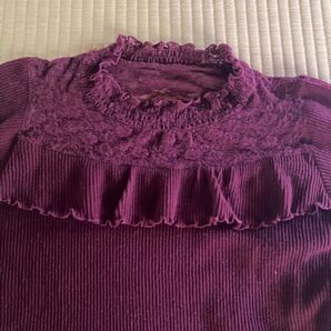 レース切り替えトップス