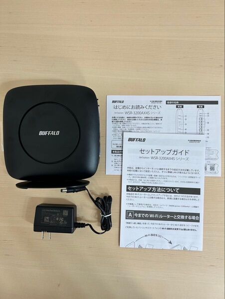 無線ルーター BUFFALO WSR-3200AX4S-BK バッファロー