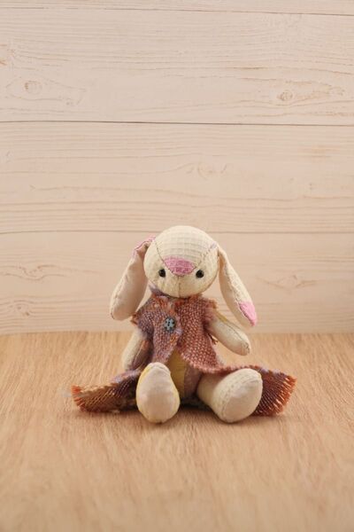 ハンドメイド うさぎのぬいぐるみ