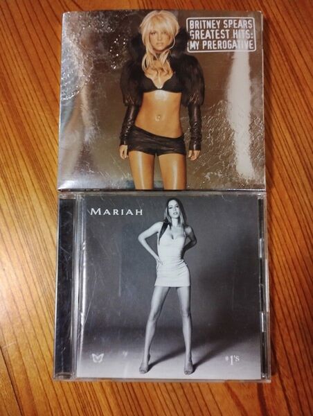 Britney Spears/Mariah Carey CD 2枚セット