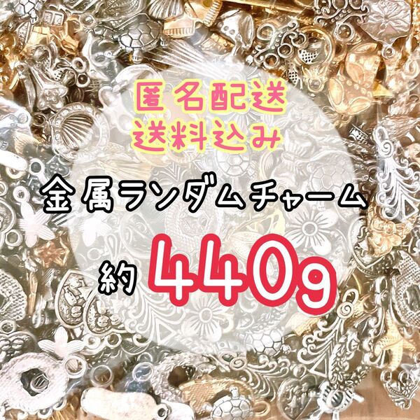 訳あり 金属 チャームパーツ MIX 約440g