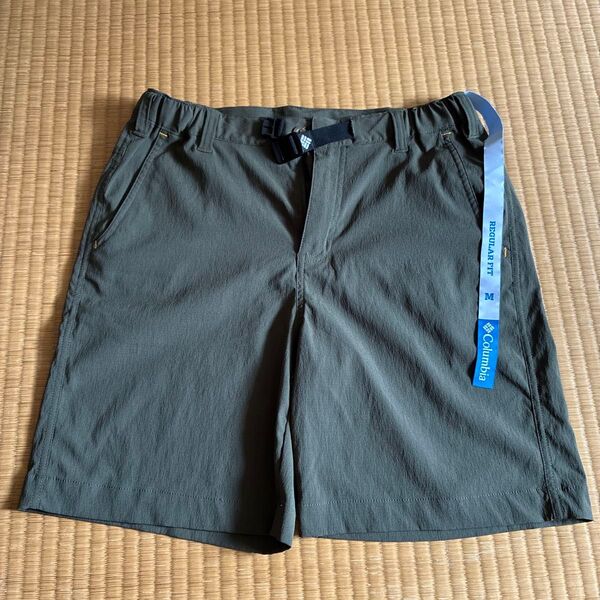 Columbia オムニシールド ハーフパンツ カーキ M