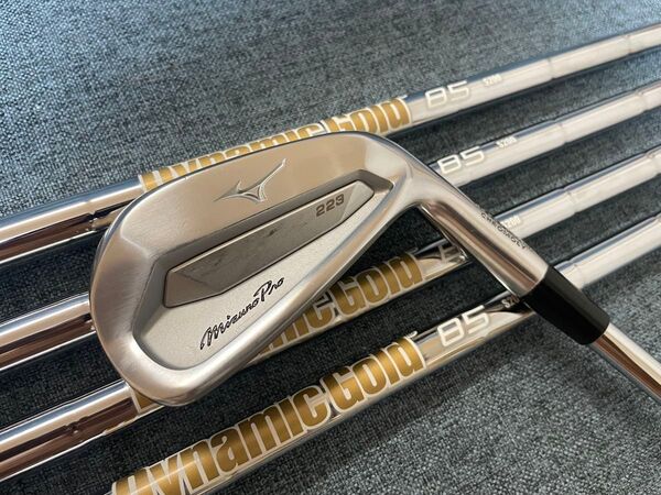 【中古】ミズノ プロ 223 dynamic gold 85 s200 アイアン 6〜P 5本セット