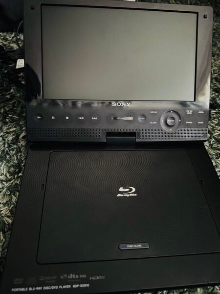 SONY ポータブルブルーレイ/DVDプレーヤー BDP-SX910 ブラック