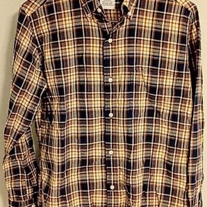 THE BAGGY ボタンダウンチェック シャツ マルチカラー S