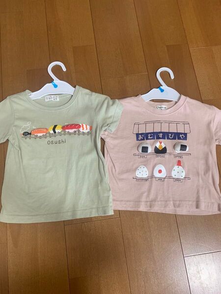 お寿司 tシャツ おすし おにぎり ベビー 半袖Tシャツ 仕掛け