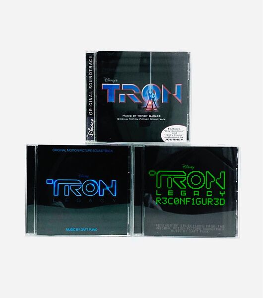 【廃盤】ディズニー映画『トロン TRON/トロンレガシー』サントラCD3枚セット