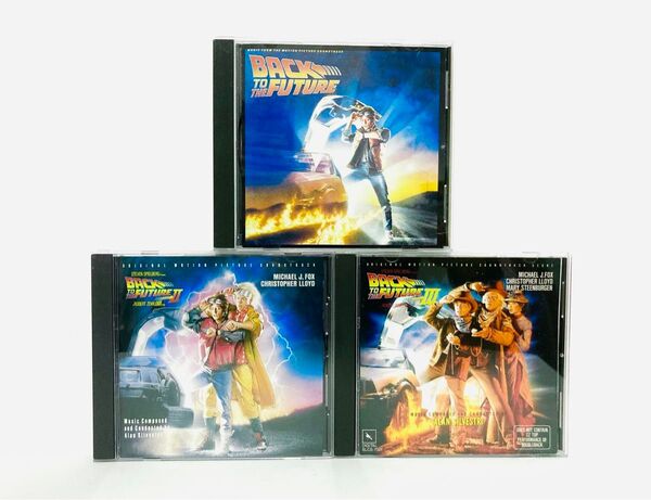 【新品同様】映画『バックトゥザフューチャー』3部作サントラCD3枚セット/廃盤