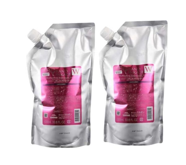 ミルボン グランドリンケージウィローリュクスシャンプー 1000ml 2セット