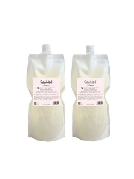 コスメイカー キューティクル クリーミークッションシャンプー 1000ml 2セット